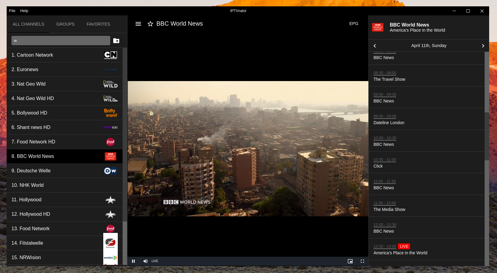 IPTVnator---Frontend image 1
