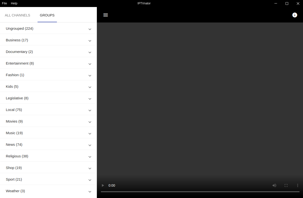 Overview | 4gray/iptvnator | Zread