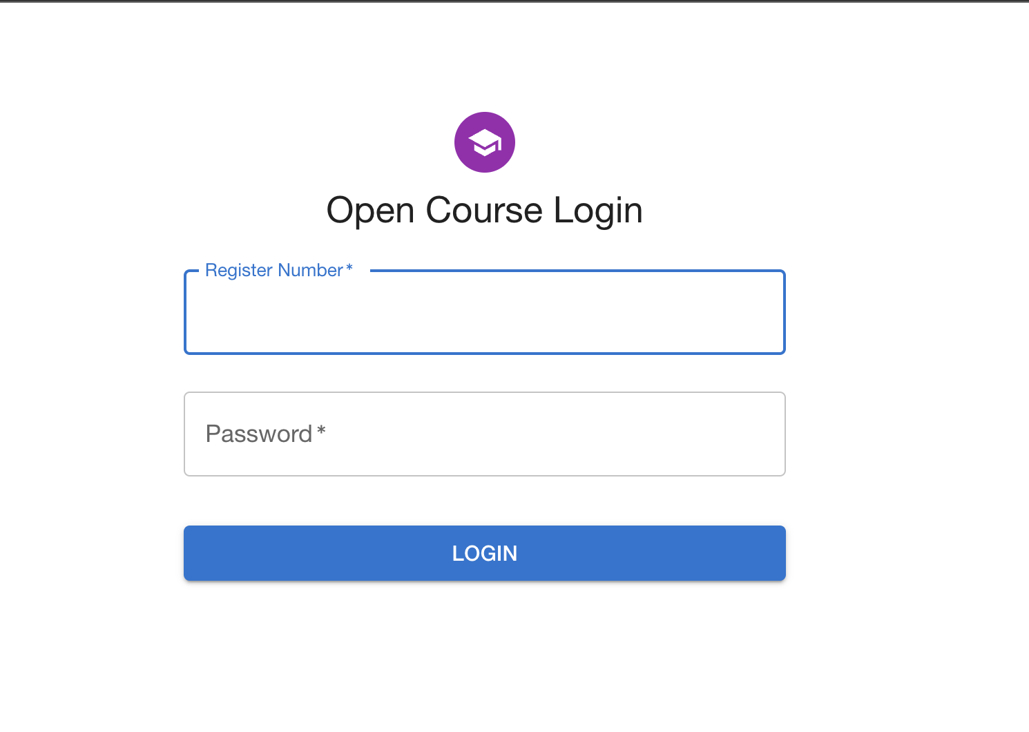 Login Page