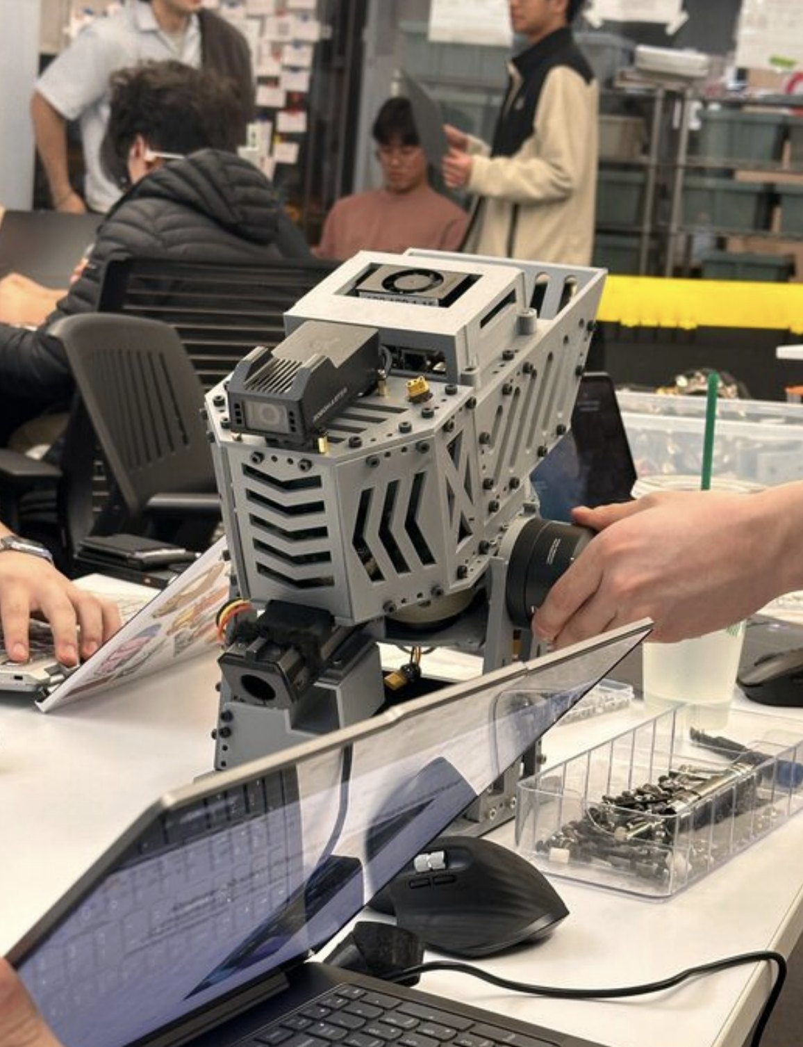 RoboMaster gimbal assembly