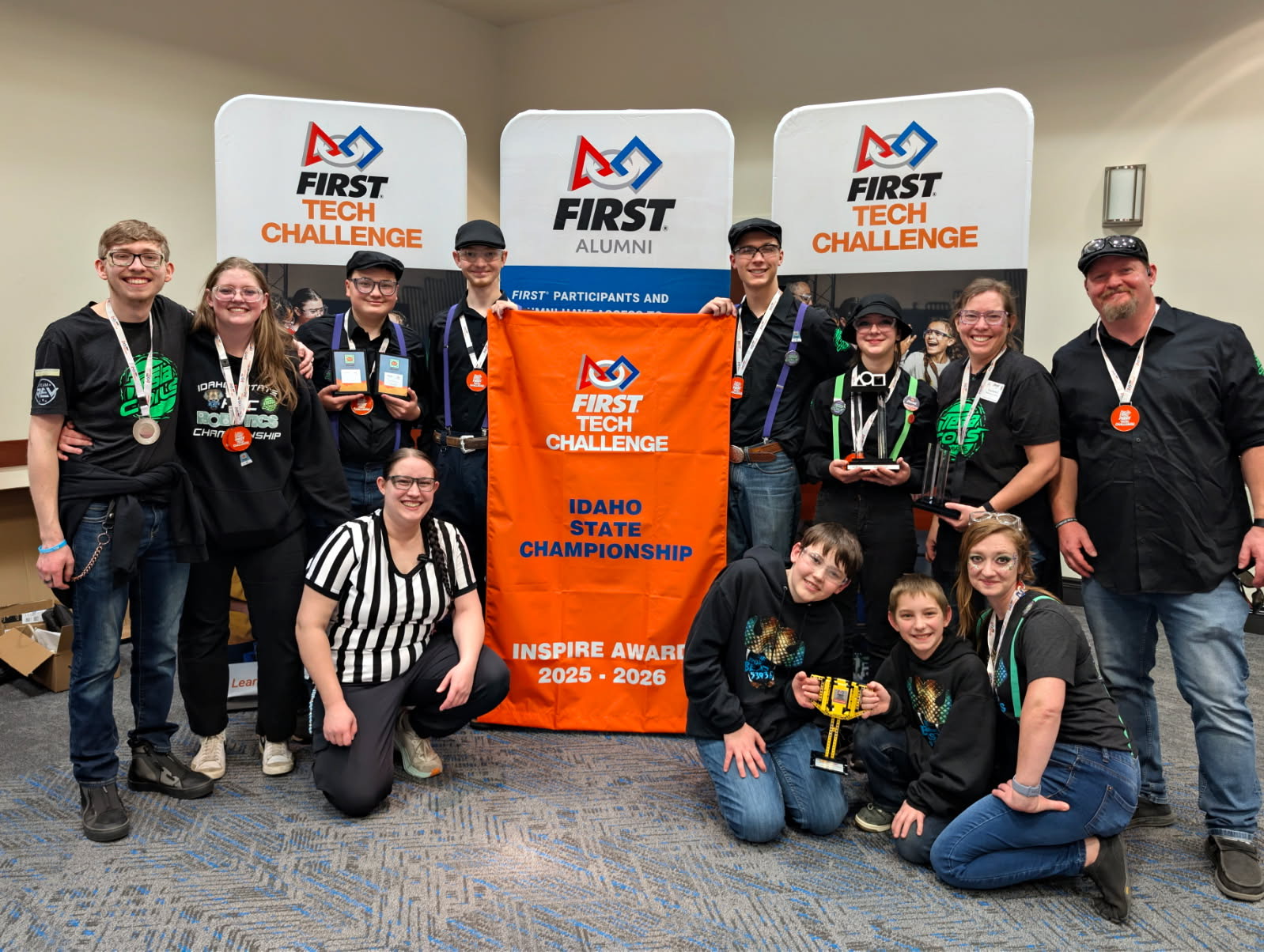 Tesla Coils Win Inspire at State Championship