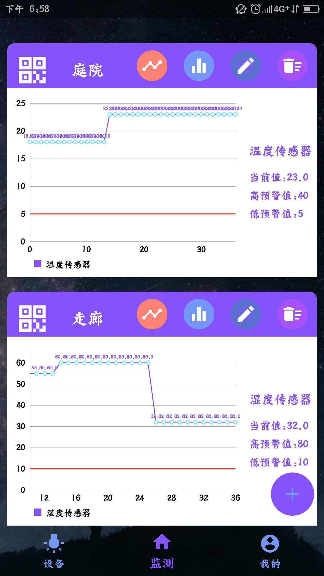 温湿度界面