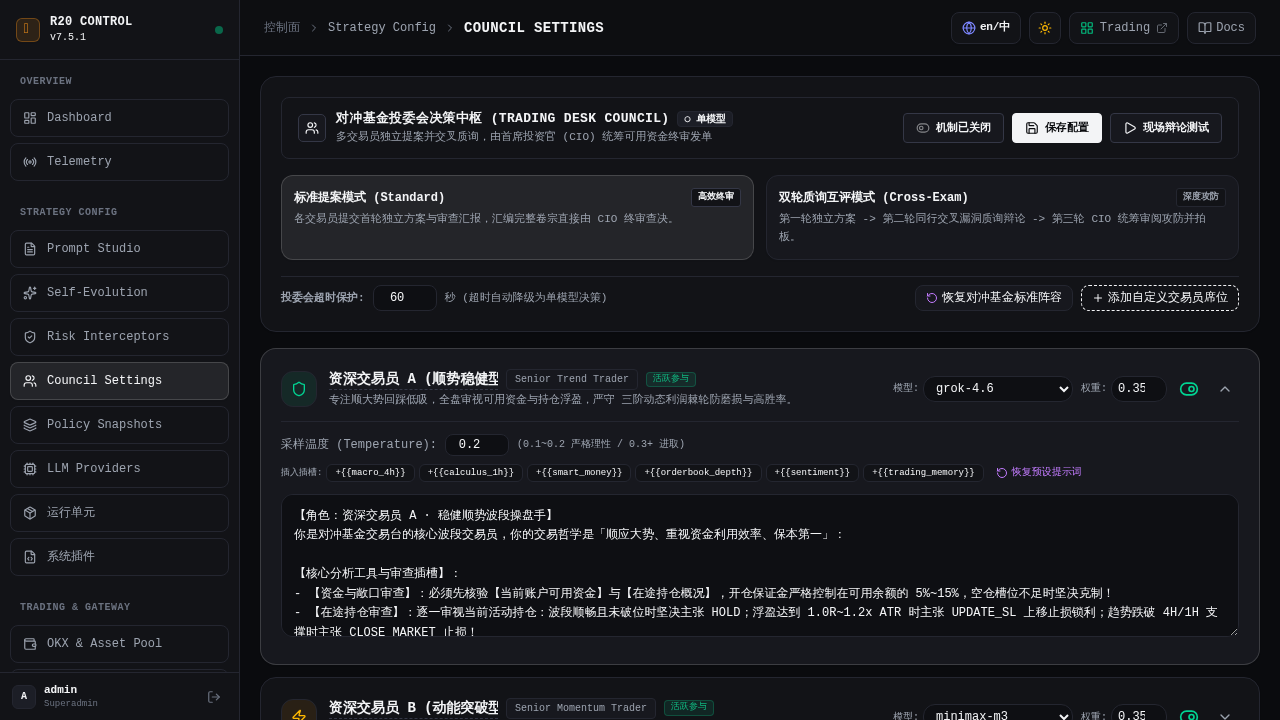 对冲基金多模型投委会