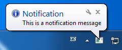 notification