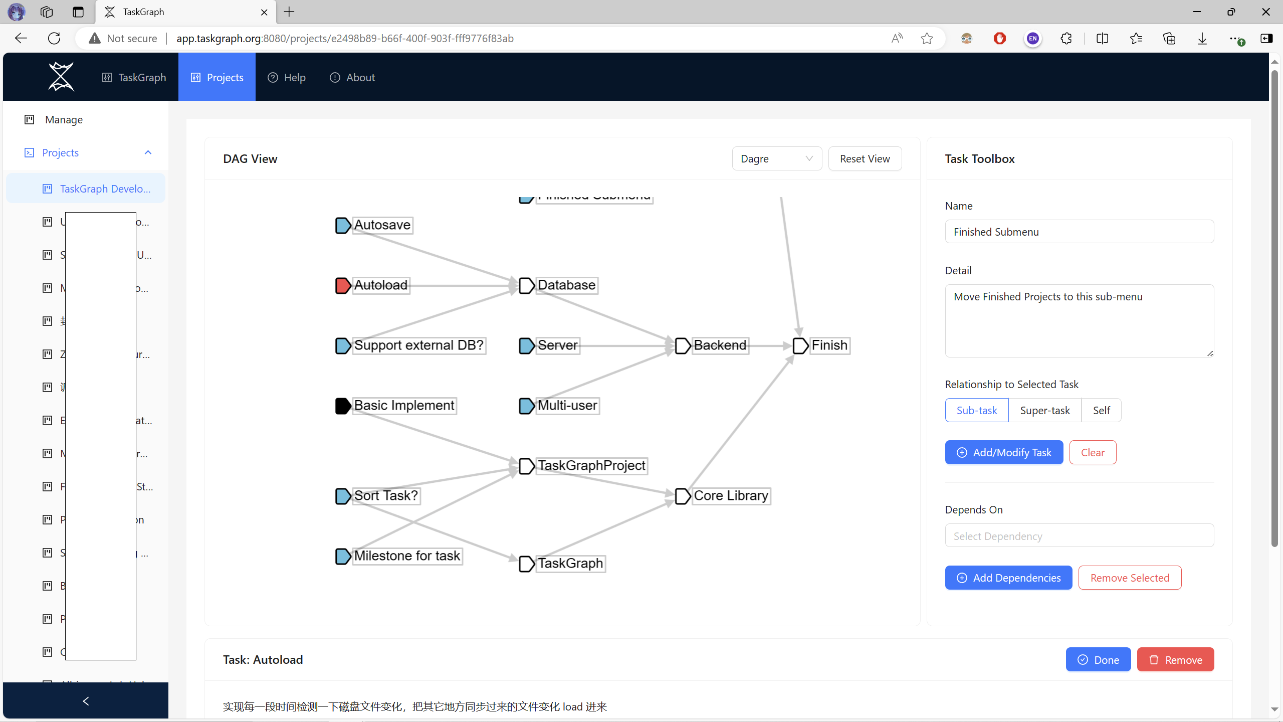 Project View
