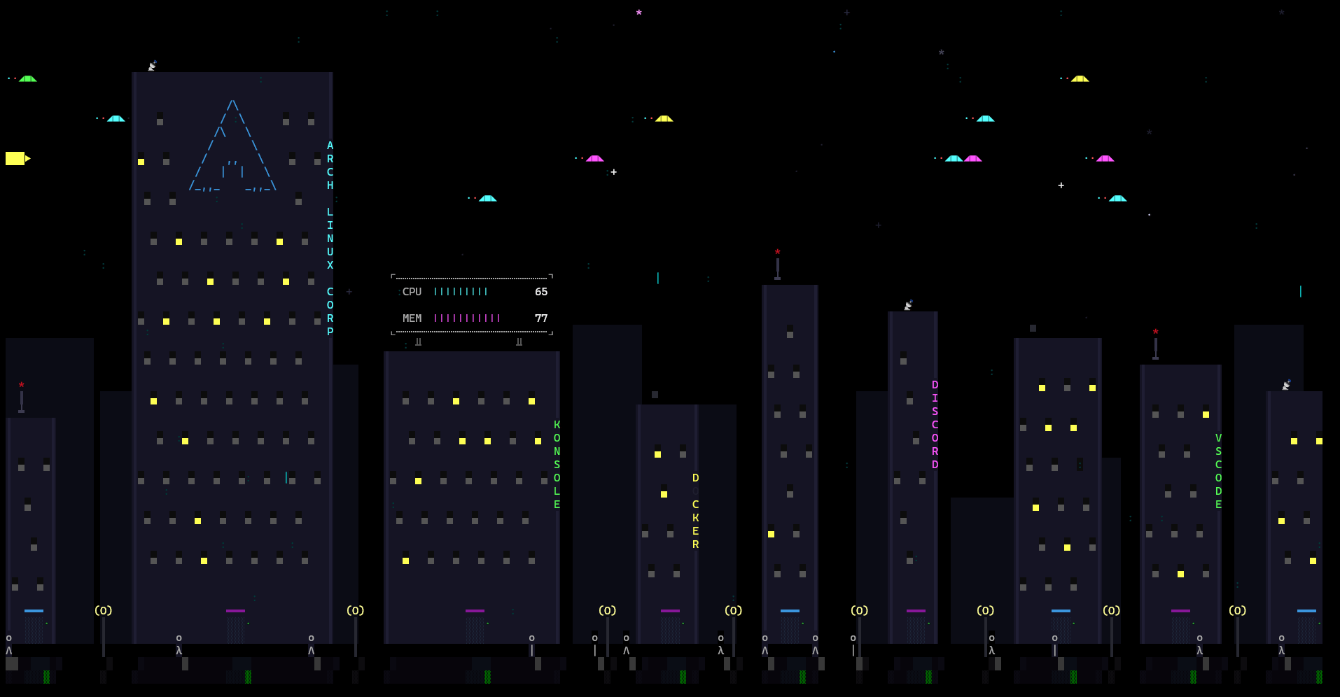 Metropolis rain demo