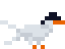The Roadmapped bird, pecking
