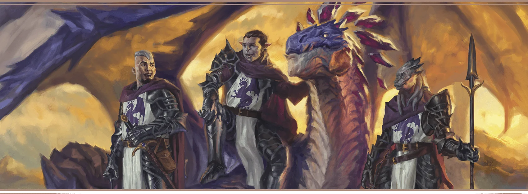 Purple Dragon Squire