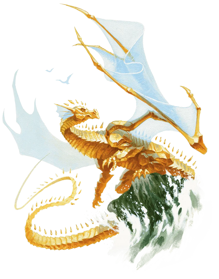 Adult Topaz Dragon