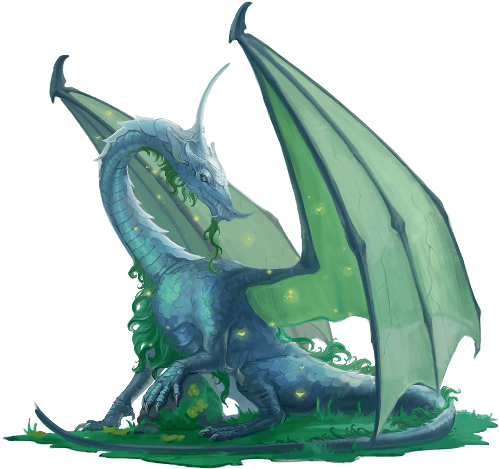 Ancient Moonstone Dragon