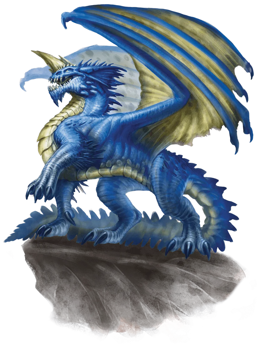 Adult Blue Dragon