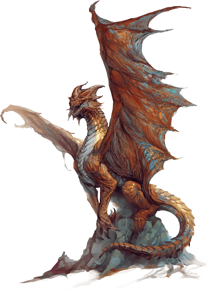 Adult Copper Dragon