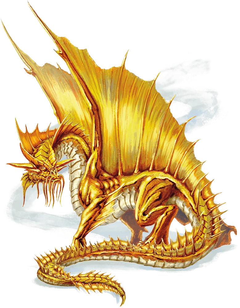 Adult Gold Dragon