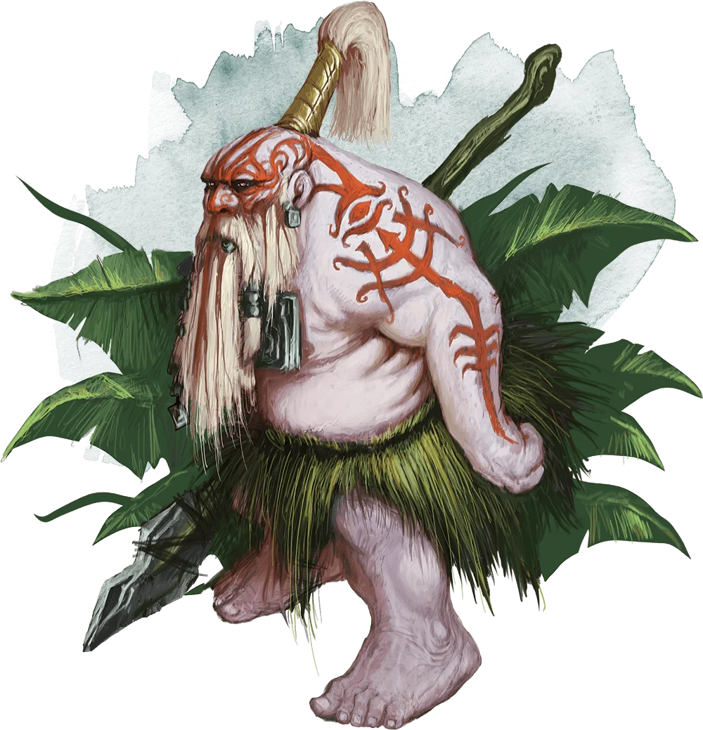 Albino Dwarf Spirit Warrior