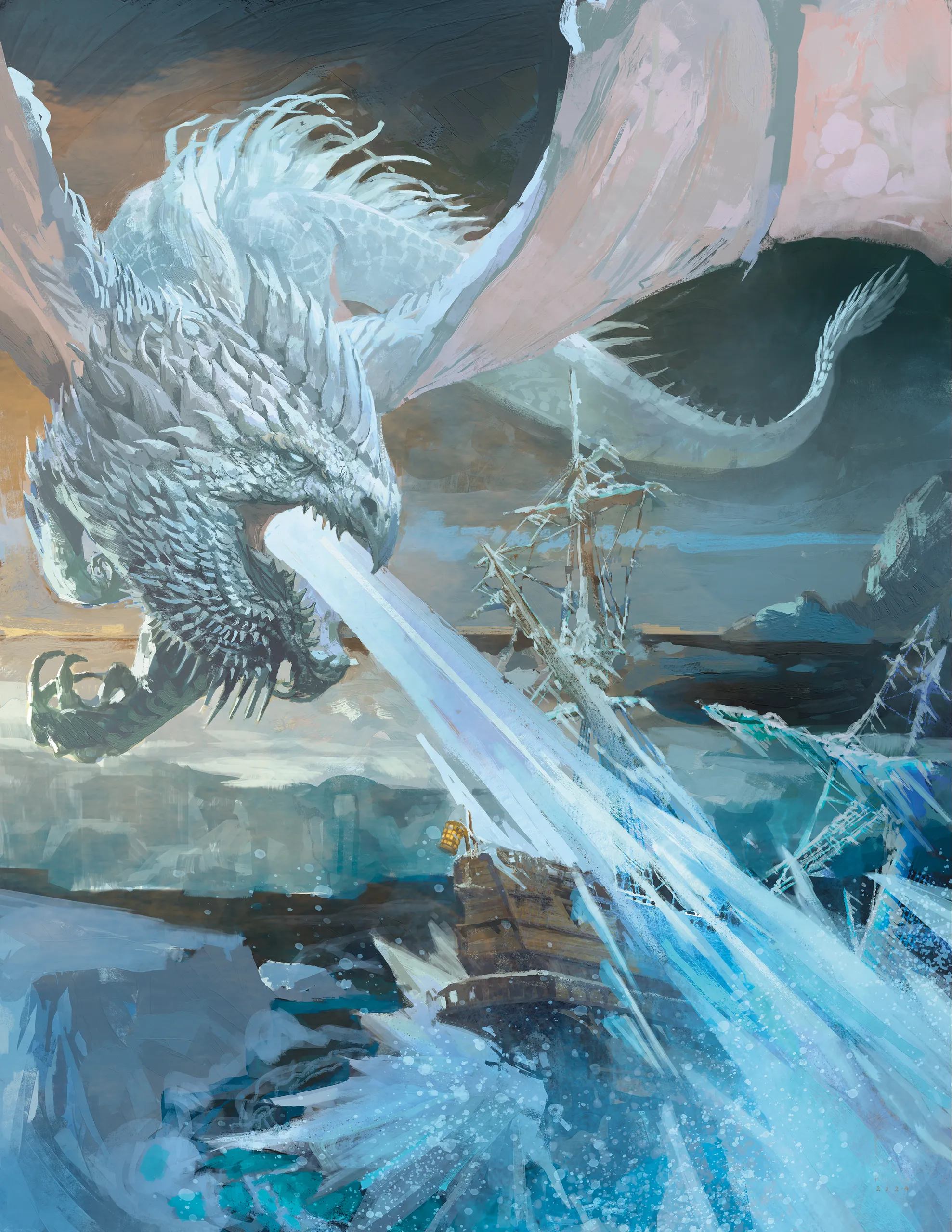 Ancient White Dragon