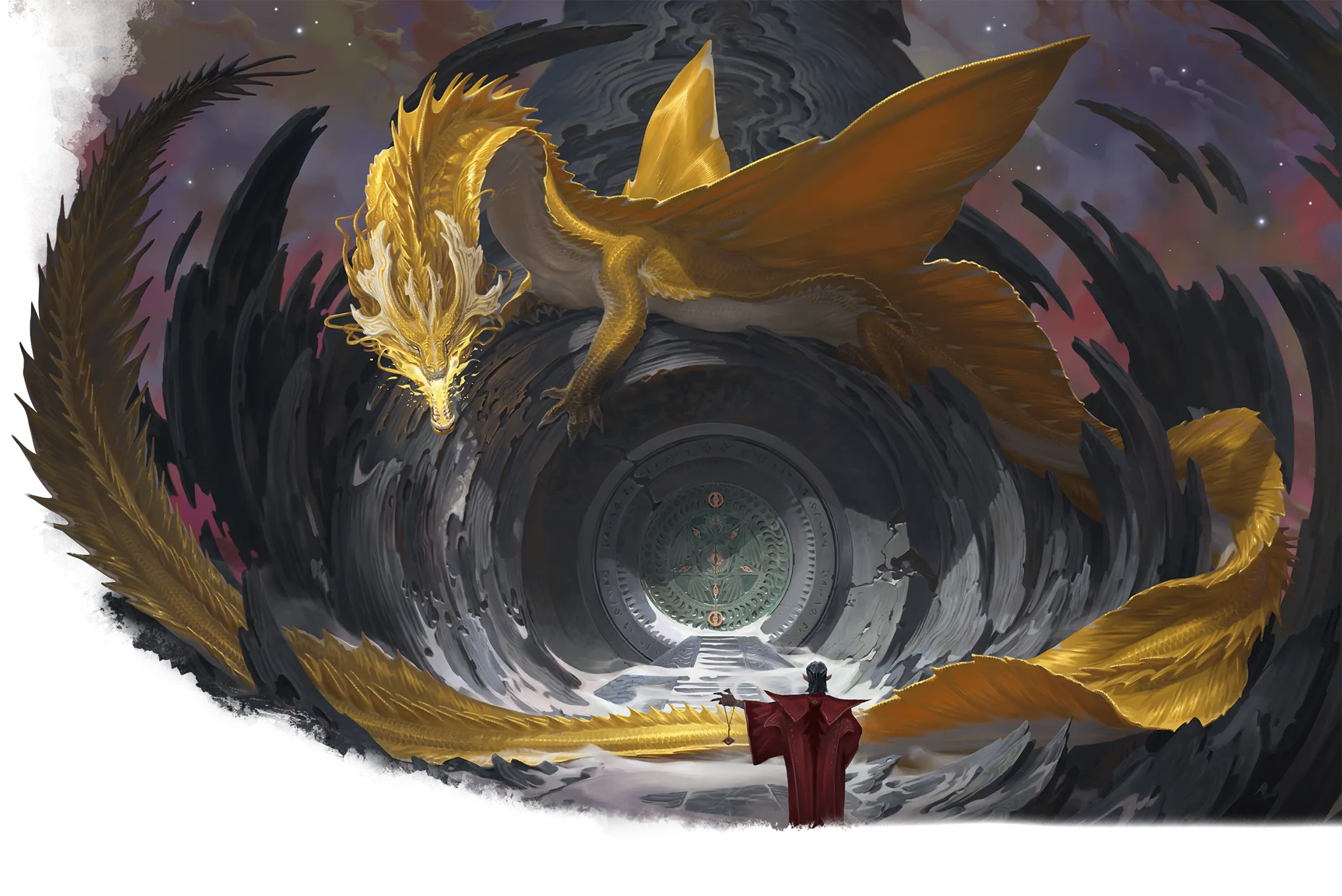 Adult Gold Dragon