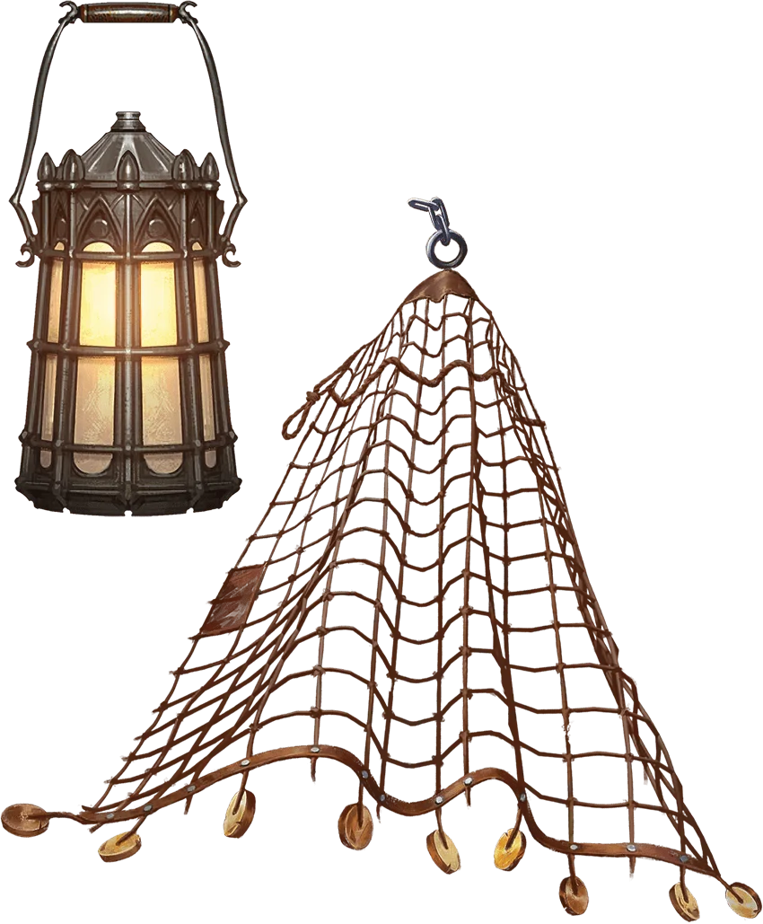 Lamp and Net