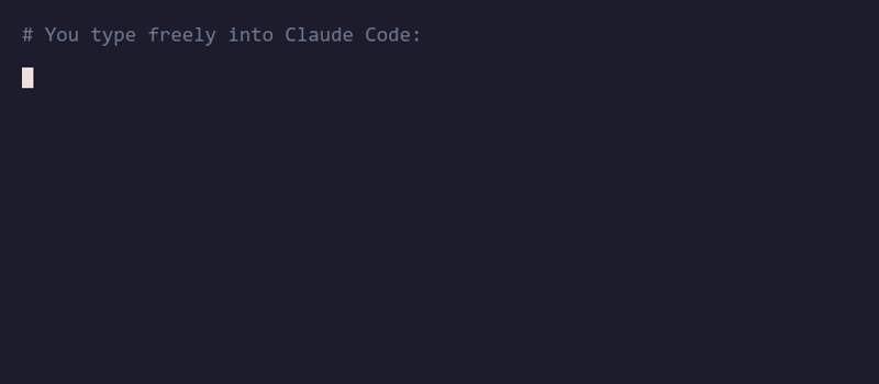Distill demo — raw thought to clean team fact