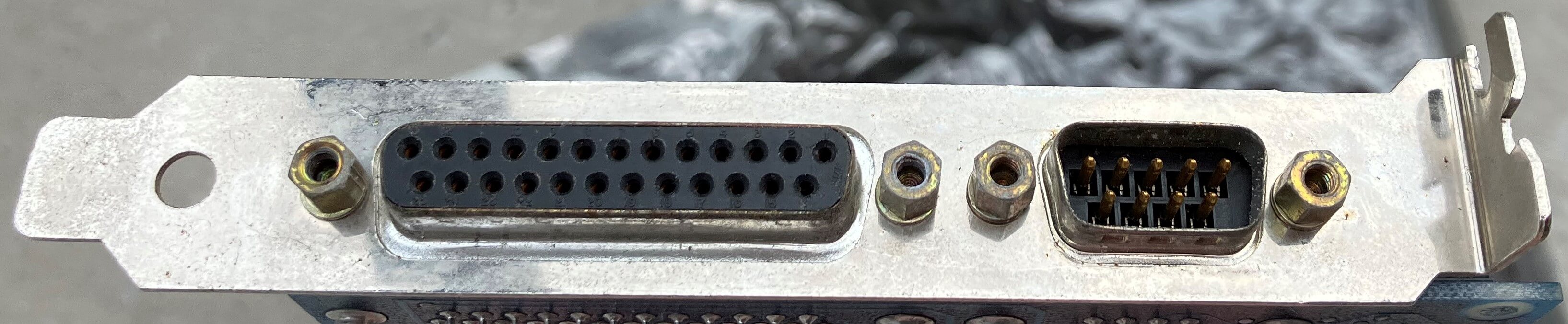 Intel Above Board/PS card connectors