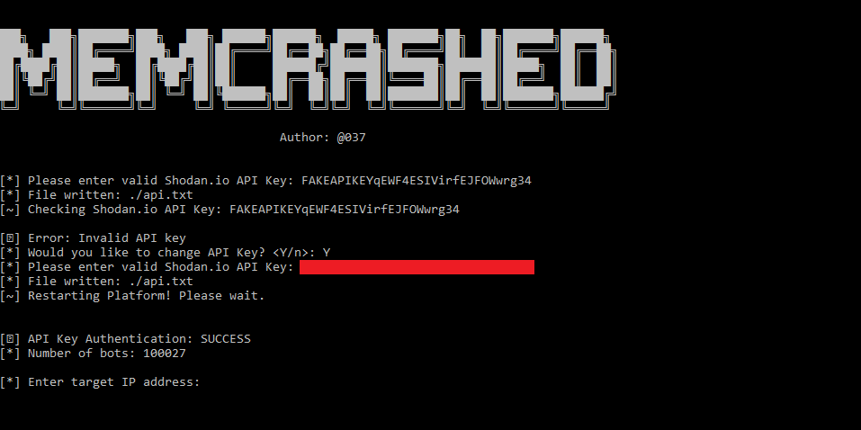 Memcrashed-DDoS-Exploit