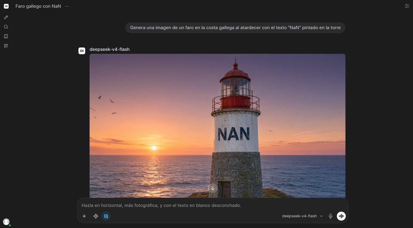 Generación de imagen dentro del chat