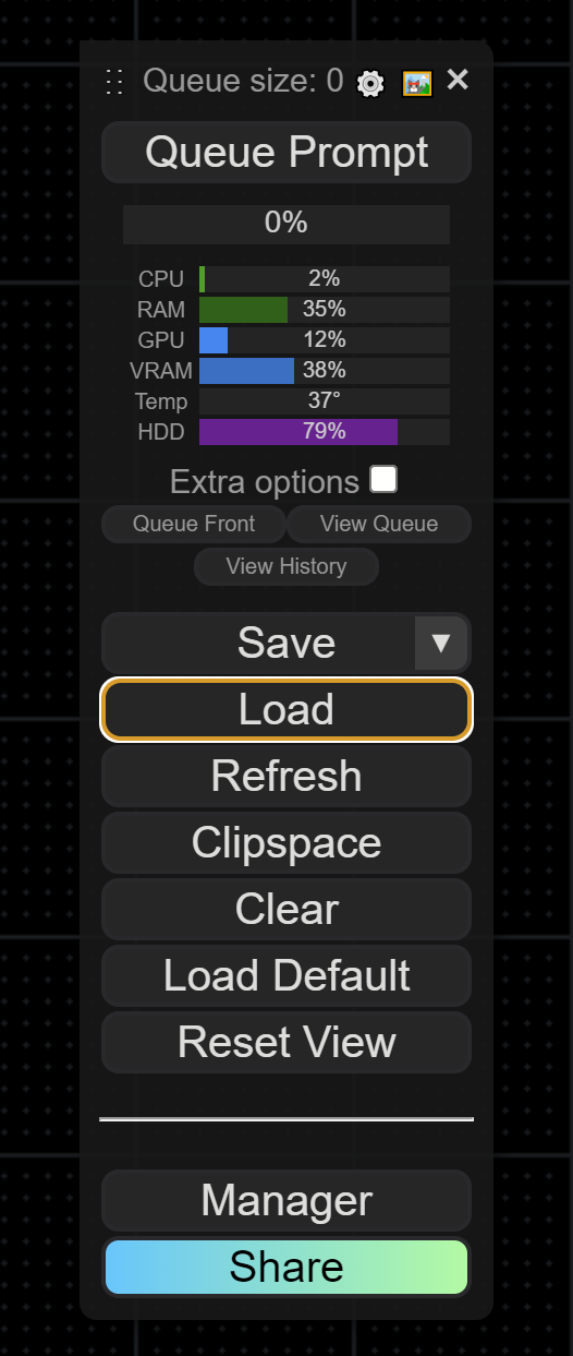 Load workflow