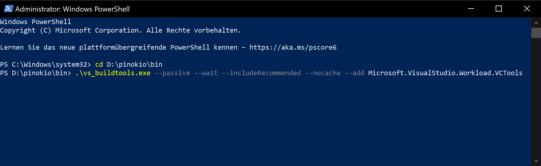 Copy command