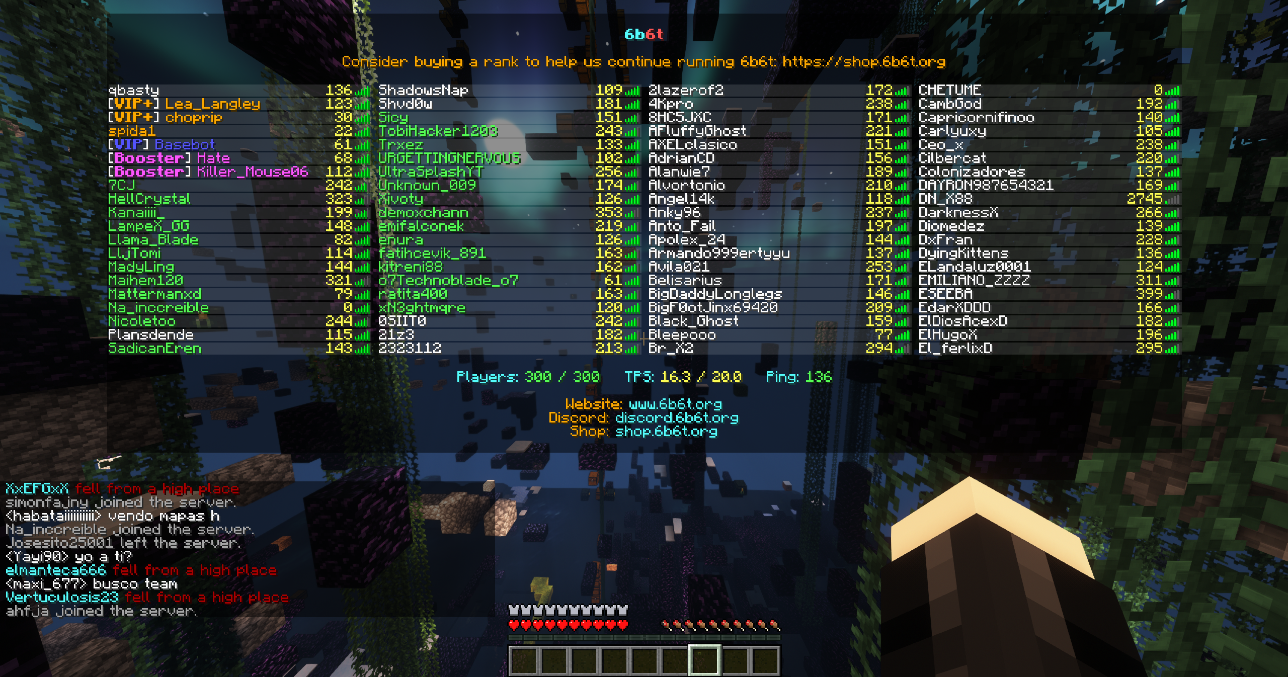 6b6t reaching 300+ players