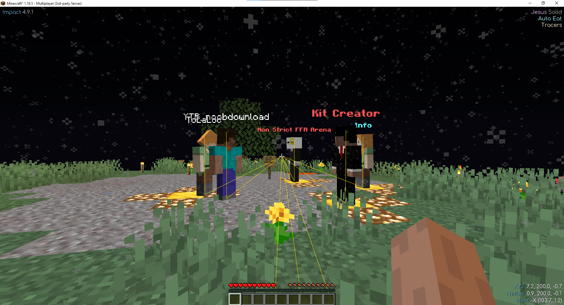 2022 pvp server lobby