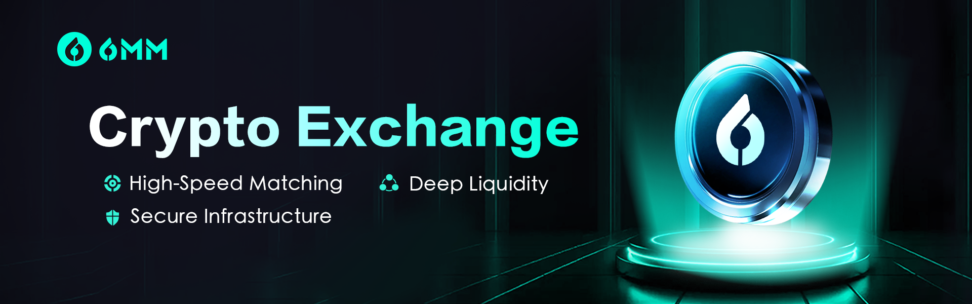 6MM digital asset exchange solution banner