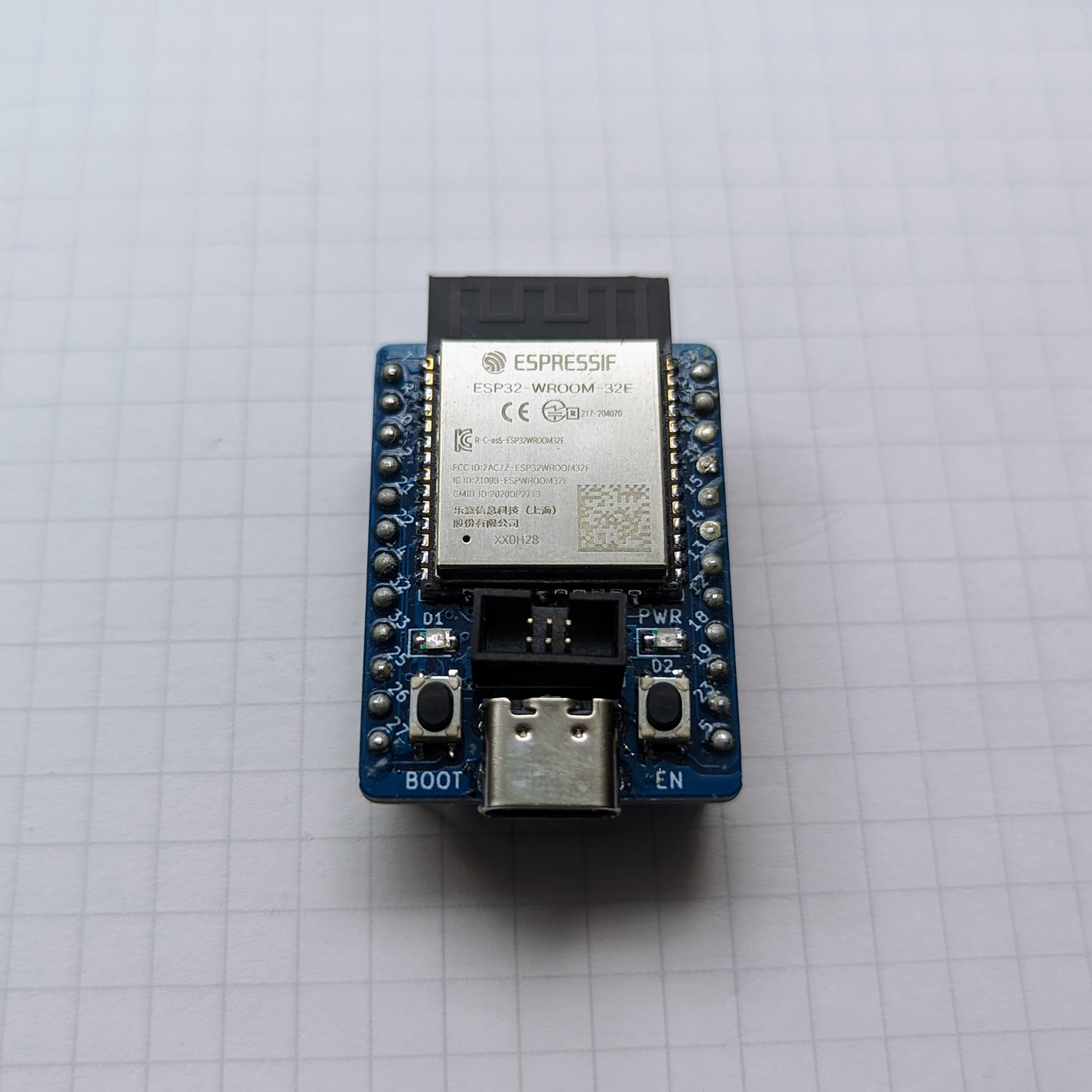 ESP32-WROOM-32, from the project README