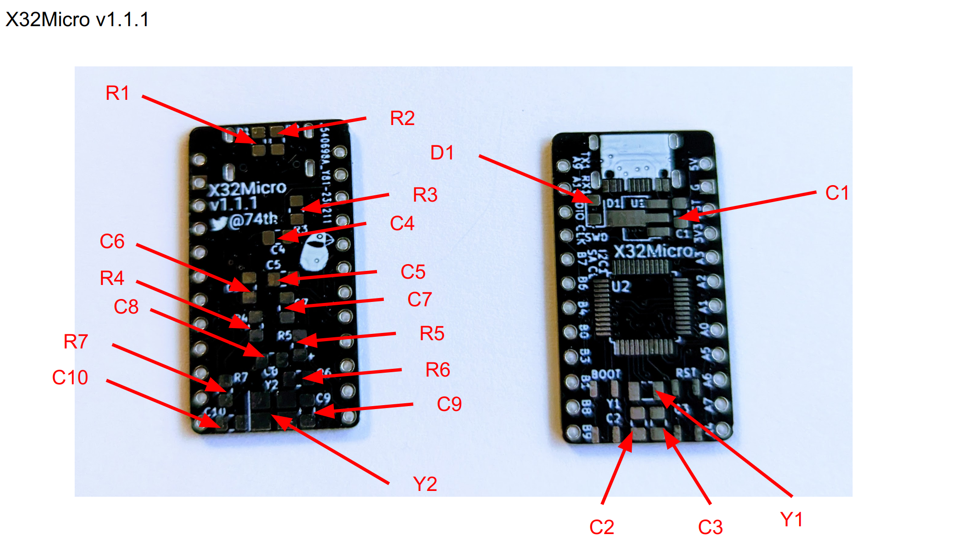 X32promicro, from the project README