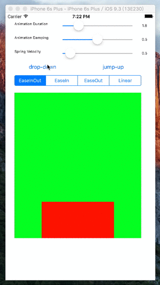 Spring Pop In Animation Example GitHub - 778477/SpringAnimation: Simple project for learning Spring ...