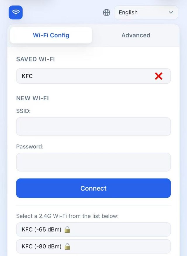 Wi-Fi Configuration v3.2