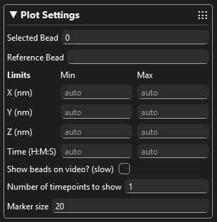 Demonstration of the live video feed (video viewer)