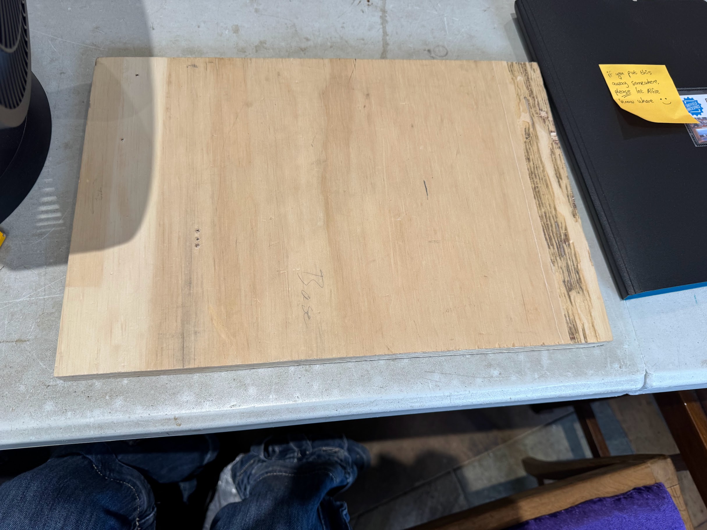 the wood i started with