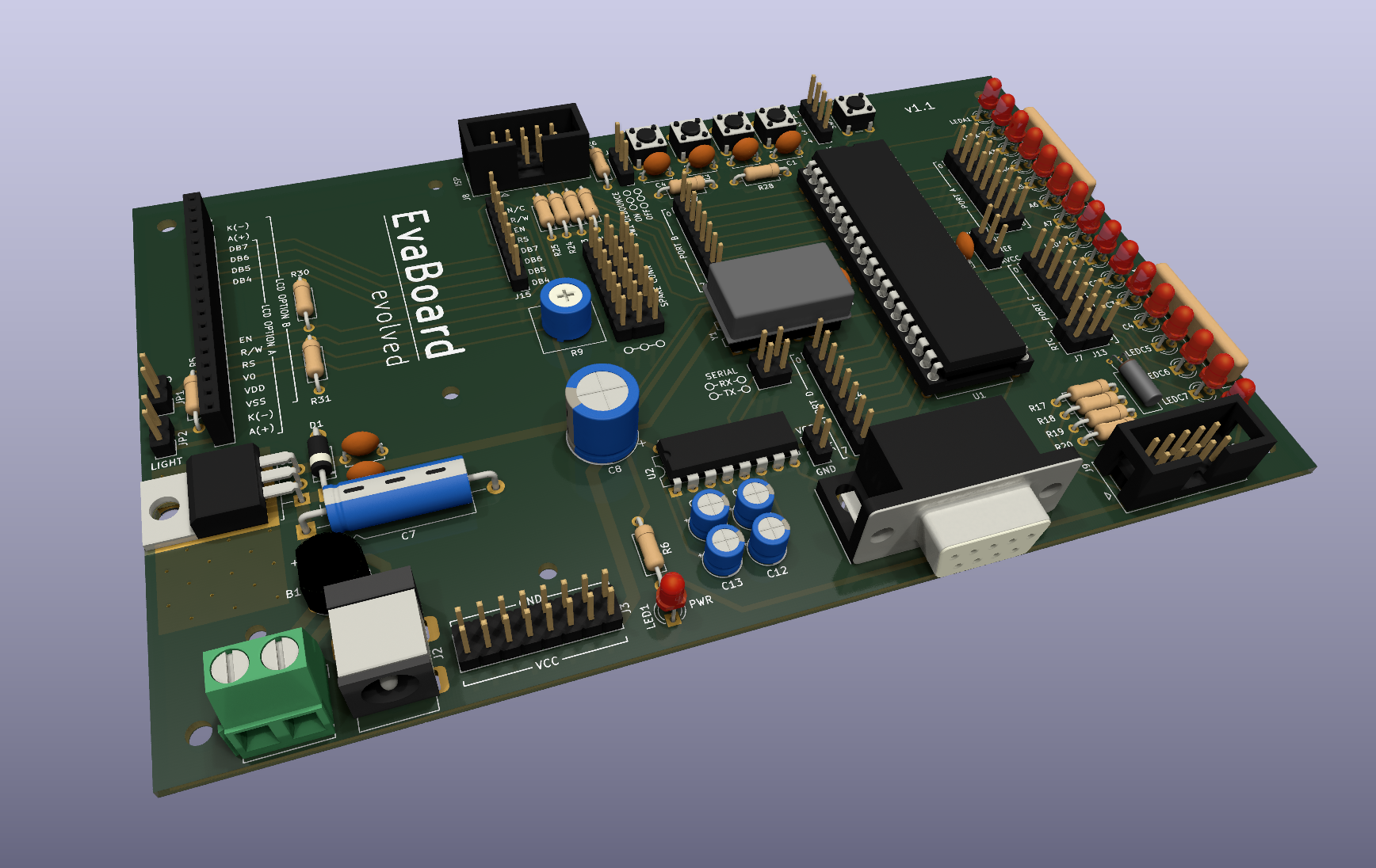 EvaBoard, from the project README