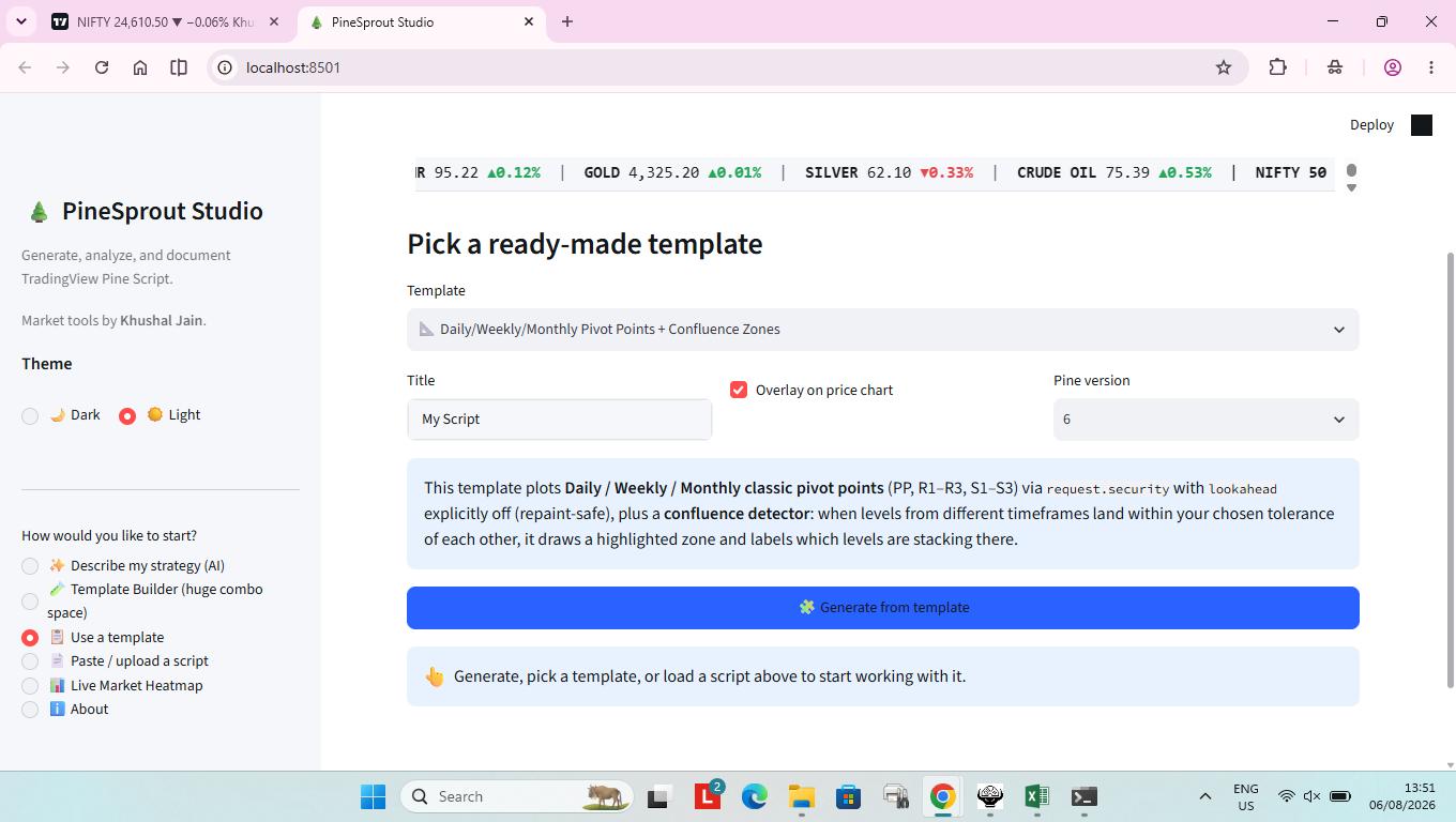 Light theme