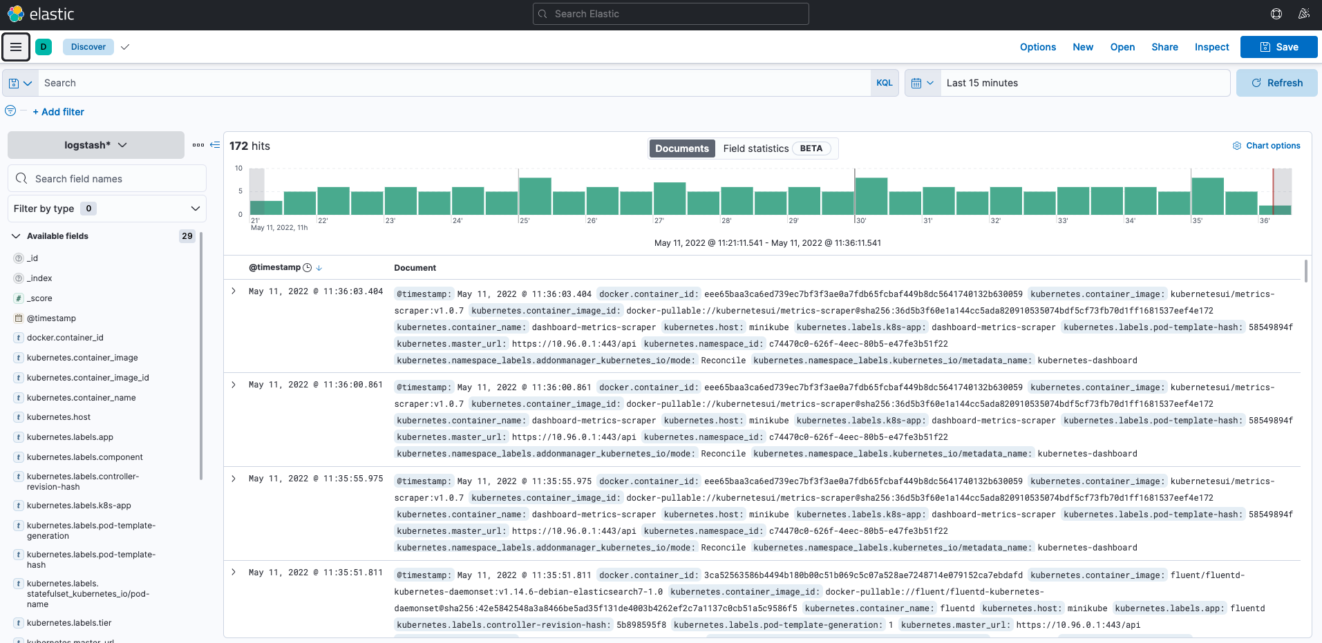 GitHub - liurenbao/Kubernetes-EFK-1: 將 Elasticsearch、Flunetd、Kibana 建置在 ...