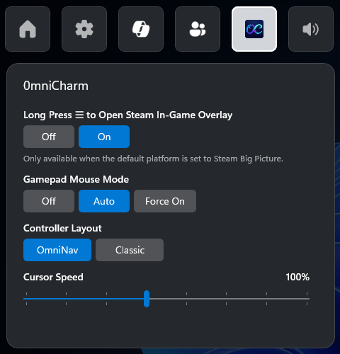 OmniCharm Widget