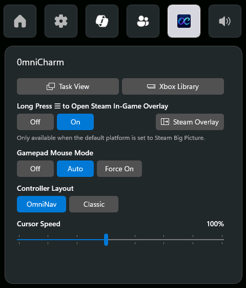 OmniCharm Widget