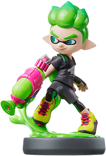Inkling Boy - Neon Green