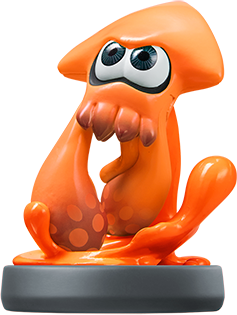 Inkling Squid - Orange