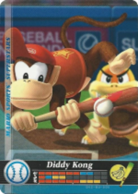 Diddy Kong - Baseball