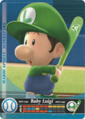 Baby Luigi - Baseball