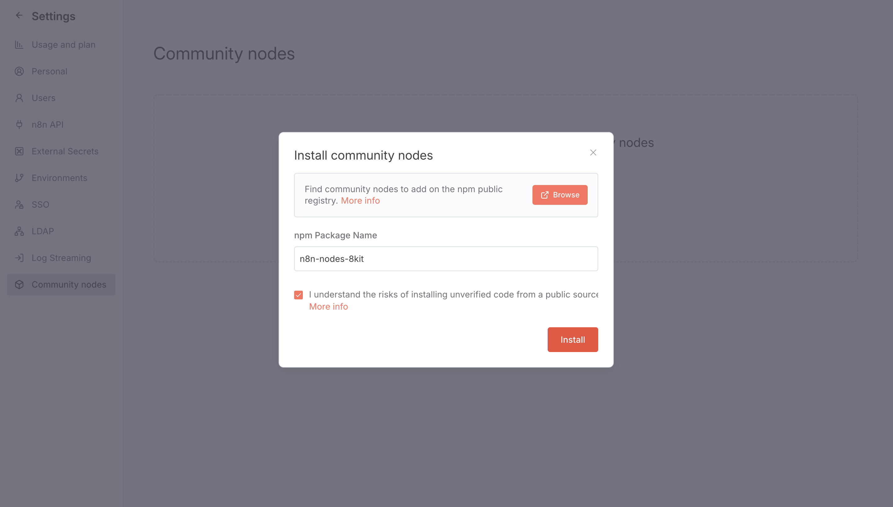 Install 8kit Node