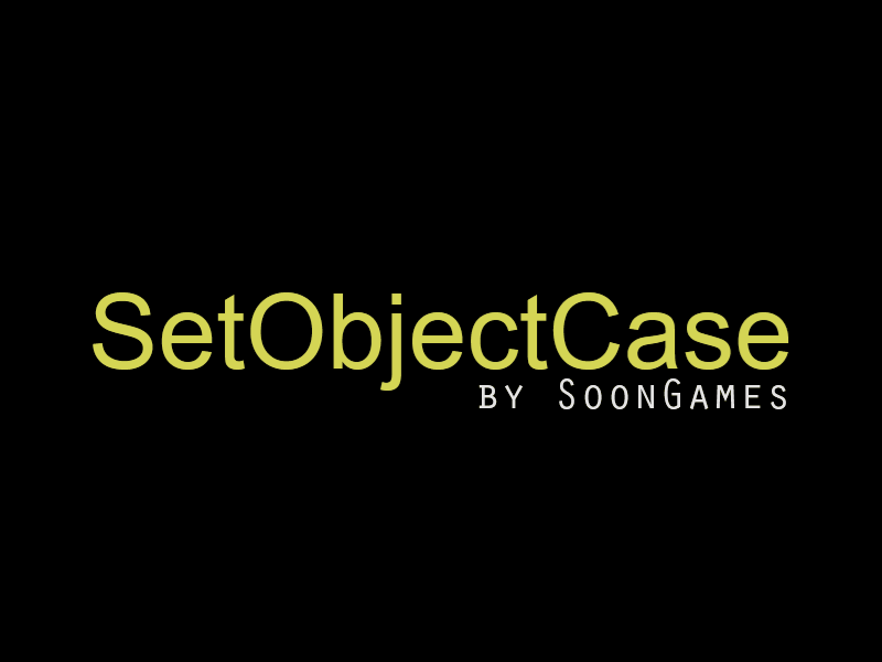 Preview SetObjectCase