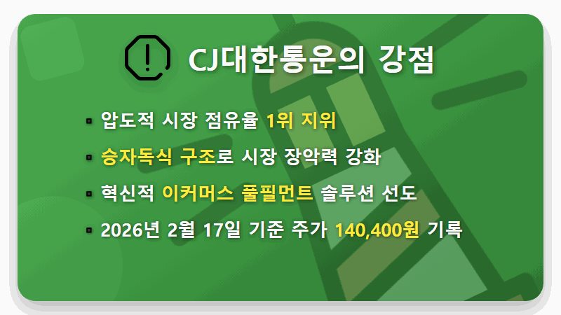 2026 새벽배송 규제 완화: CJ대한통운, 한진 주가 전망 5가지 꿀팁 - 핵심 요약