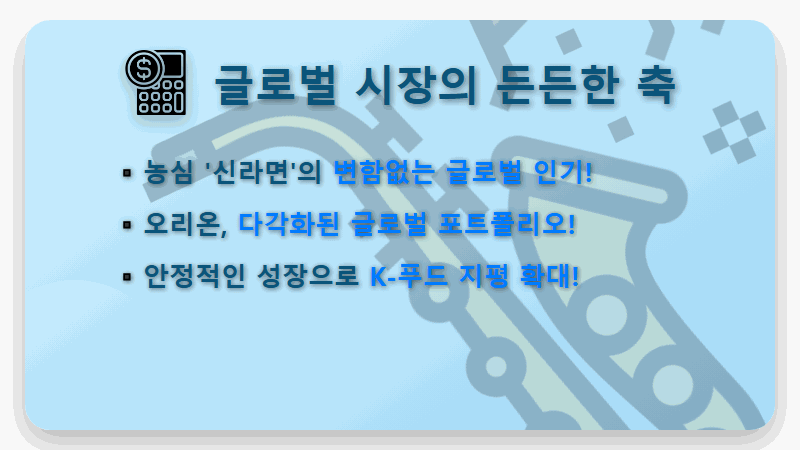 2026년 K-푸드 수출 대박! 놓치면 후회할 식품 관련주 TOP 7 투자 꿀팁 - 핵심 요약