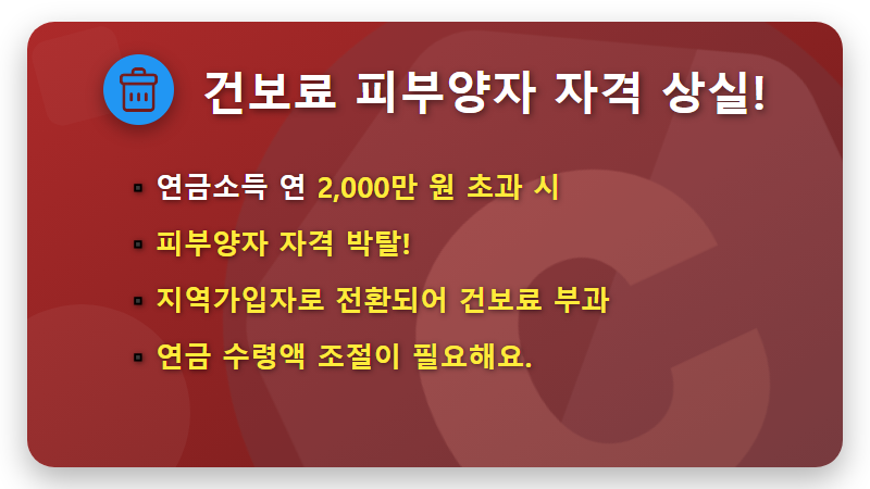 조기노령연금 100만 시대, 건보료 폭탄 피하는 현실적인 방법은? - 핵심 요약